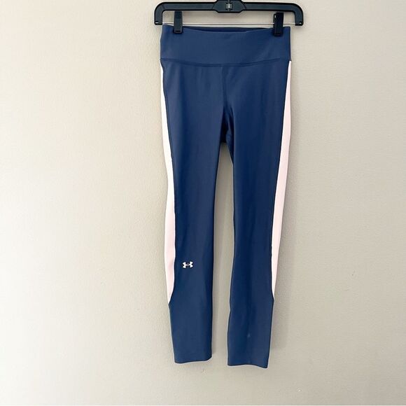Under armour NWOT heatgear compression leggings women’s size small purple - Picture 1 of 6